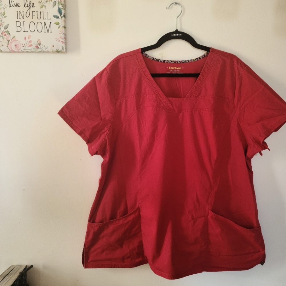 Heartsoul 3x Scrub Top